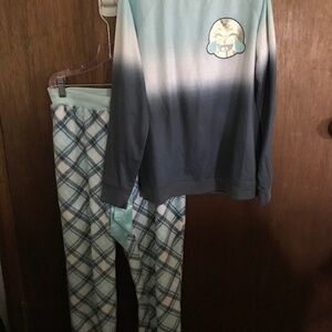 Justice Oh So Soft 2pc Lounge Pajamas Girls Size 12